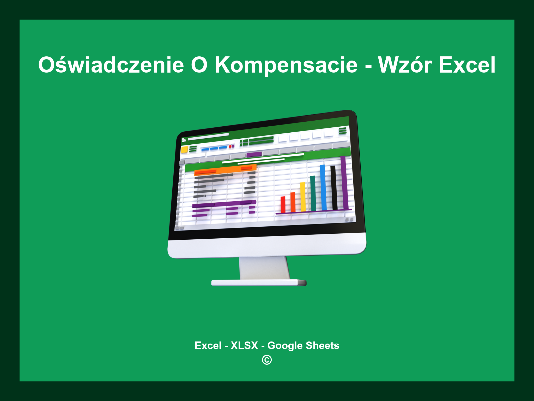 Oświadczenie O Kompensacie - Wzór Excel